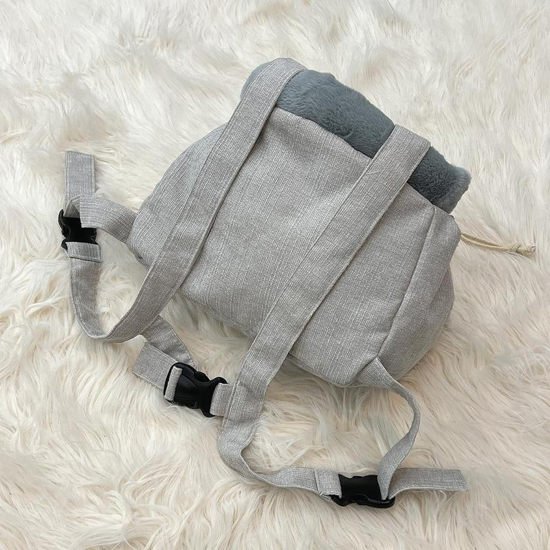 Pet Sling Carrier for Outdoor Travel Hiking, Reversible & Hands-Free Dog Bag with Adjustable Strap & Pocket Shoulder Pad, Self-Warming Carrying Bag, Christmas Gift, Pet Products