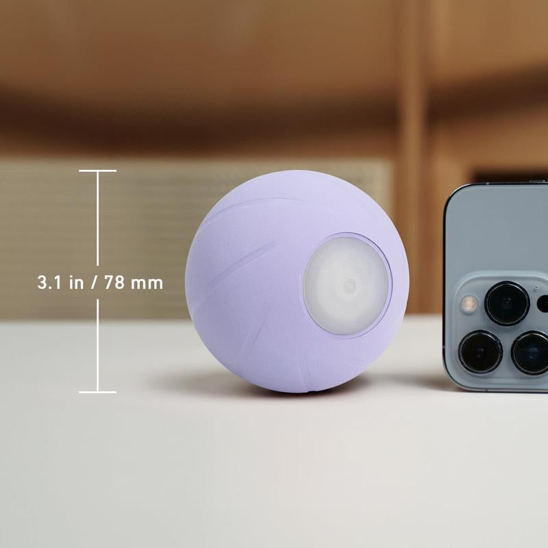 Cheerble Wicked Ball PE – Smart Interactive Dog Toy, Automatic Moving Ball with Lights for Medium & Large Dogs