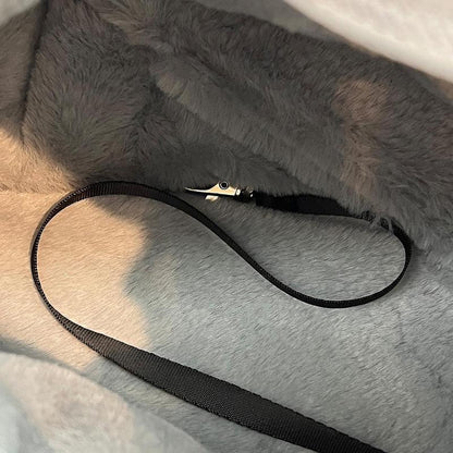 Pet Sling Carrier for Outdoor Travel Hiking, Reversible & Hands-Free Dog Bag with Adjustable Strap & Pocket Shoulder Pad, Self-Warming Carrying Bag, Christmas Gift, Pet Products