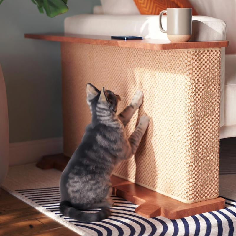 Cat-E-Corner: Functional Table & Cat Scratch Surface in One