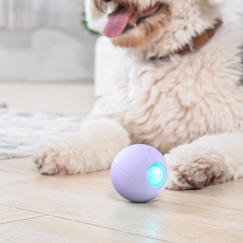 Cheerble Wicked Ball PE – Smart Interactive Dog Toy, Automatic Moving Ball with Lights for Medium & Large Dogs
