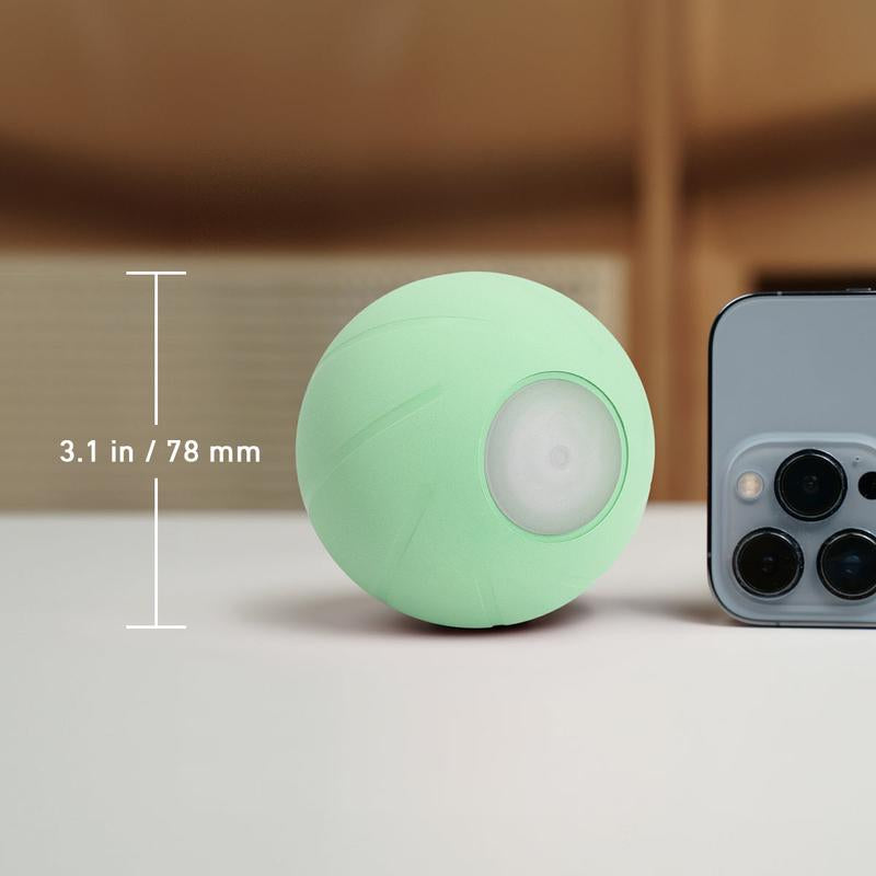 Cheerble Wicked Ball PE – Smart Interactive Dog Toy, Automatic Moving Ball with Lights for Medium & Large Dogs