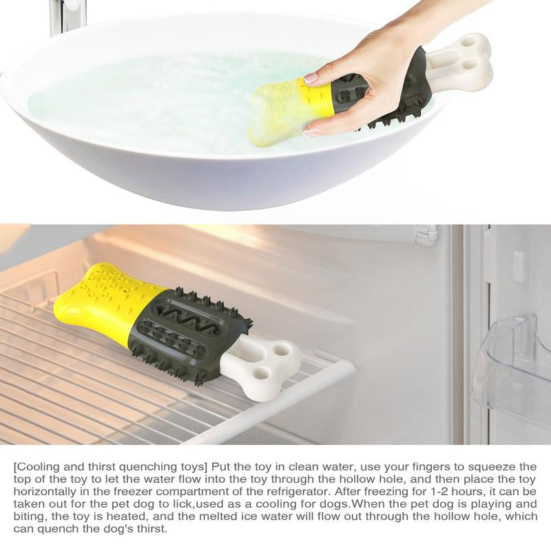 Mogorila Interactive Dog Toothbrush Feezebone Dog Training Durable Summer Toys Chew Toys Supre Ball