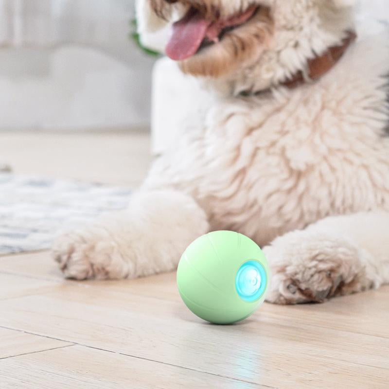 Cheerble Wicked Ball PE – Smart Interactive Dog Toy, Automatic Moving Ball with Lights for Medium & Large Dogs